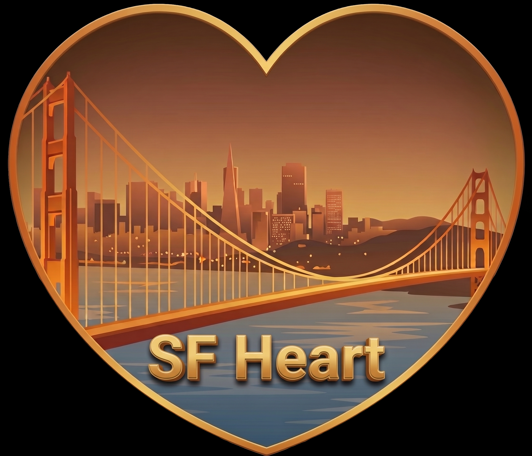 Our Golden Gate is a beautiful sight day or night!