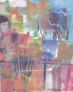 Painting &copy; Tony Vaughan